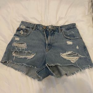 Zara jean shorts